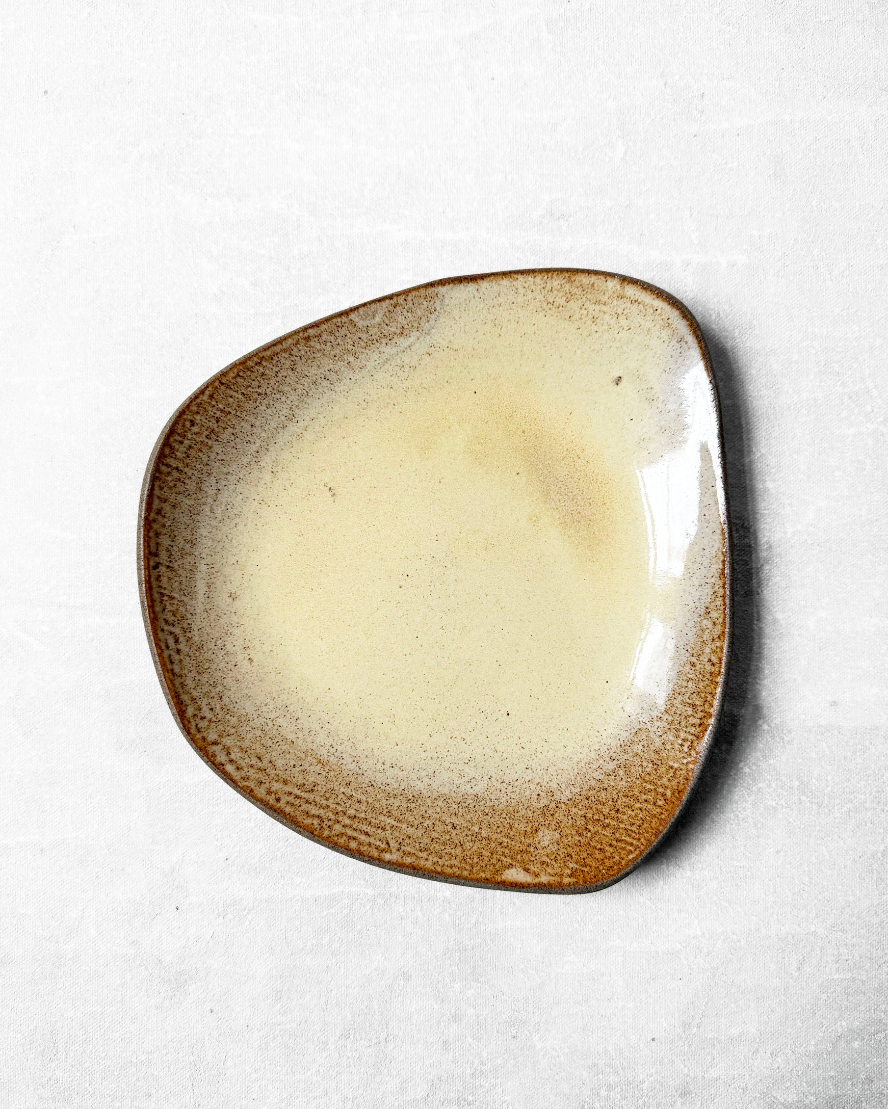 Dessert Plate in Vanilla