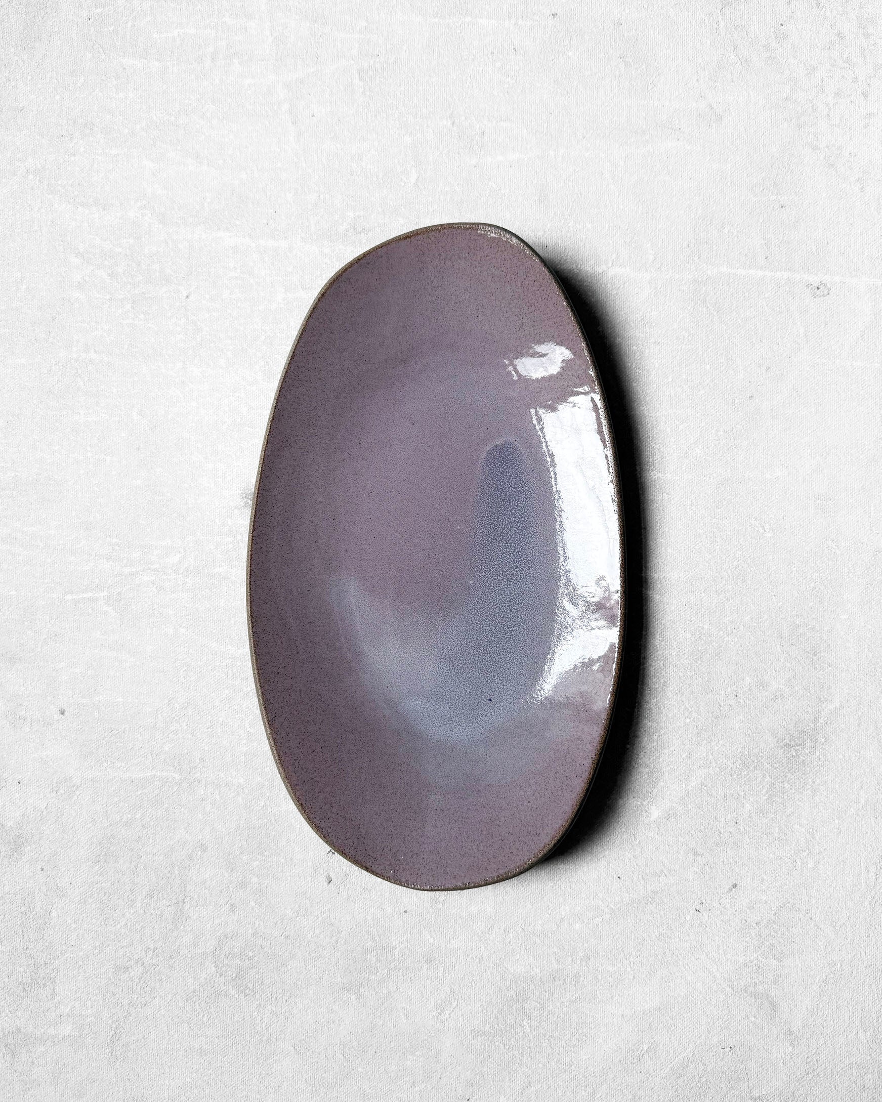 Small Serving Platter in Amethyst