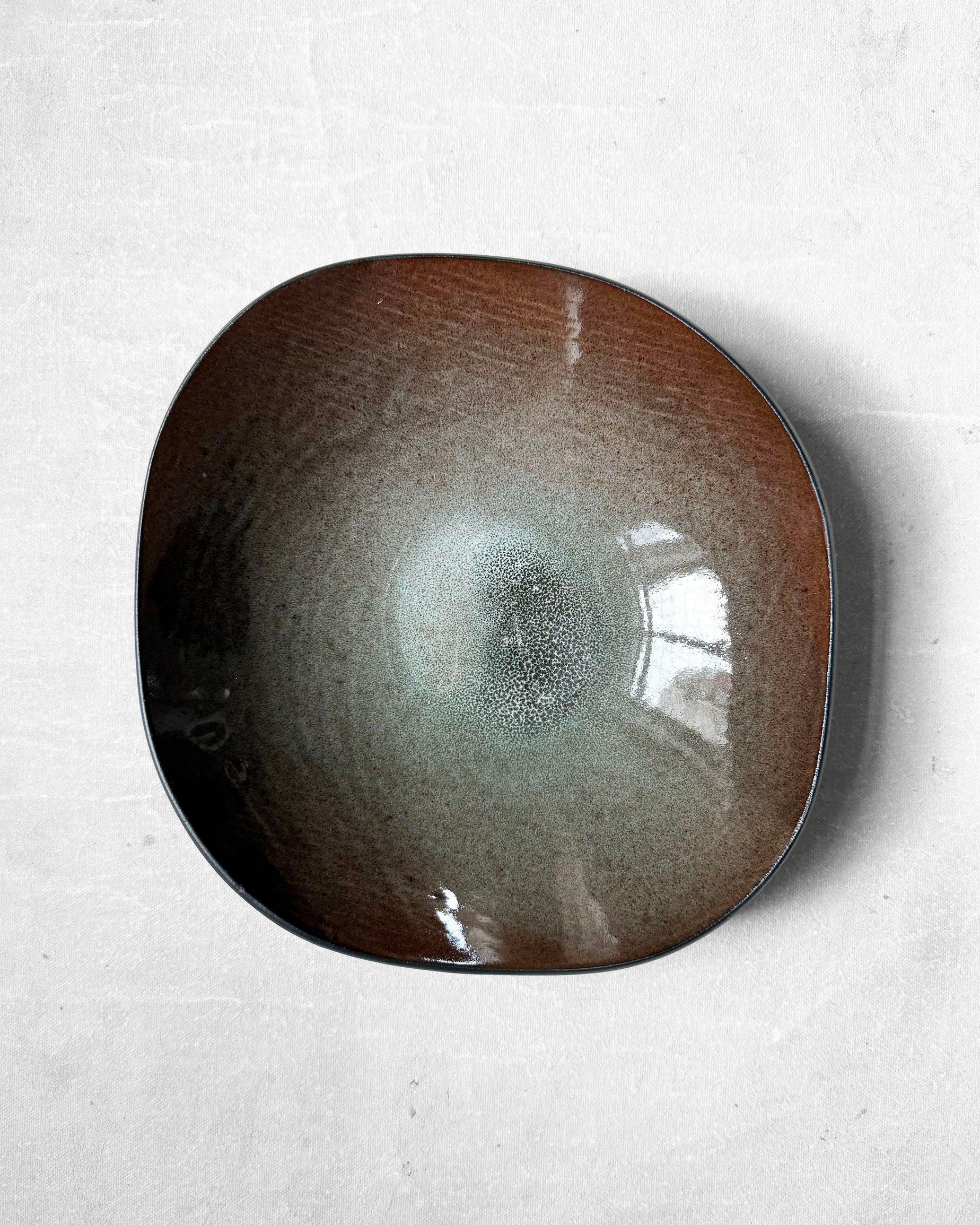 Pasta Bowl in Rusty Sage