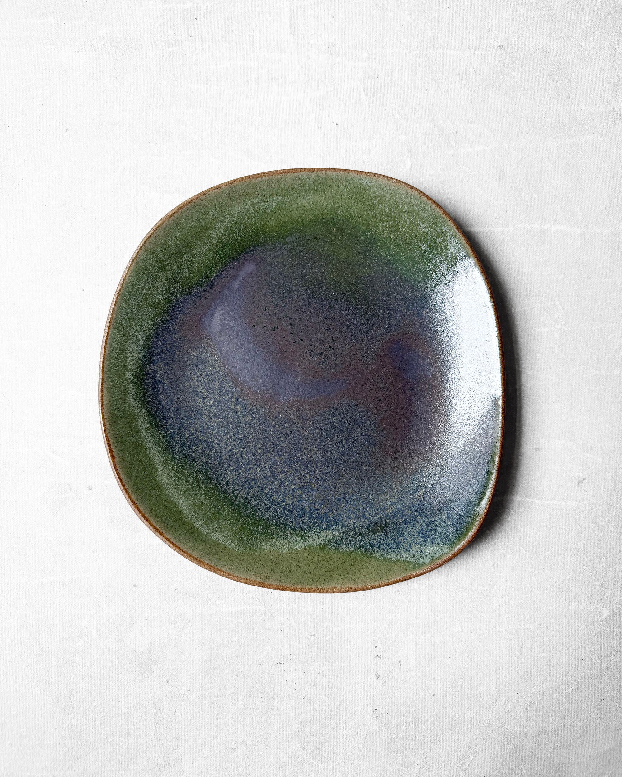Everyday Plate in Graphite Moss