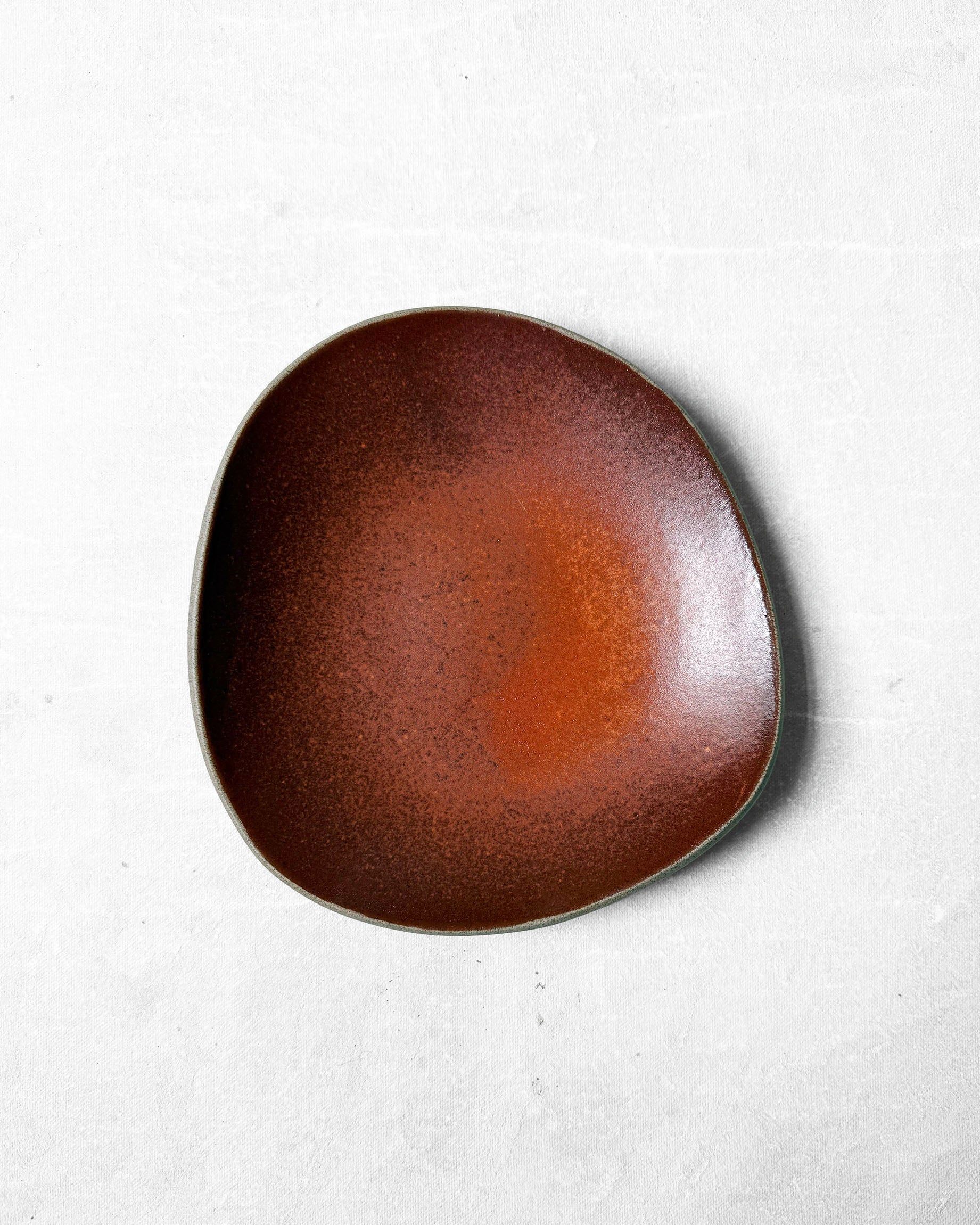 Dessert Plate in Terracotta