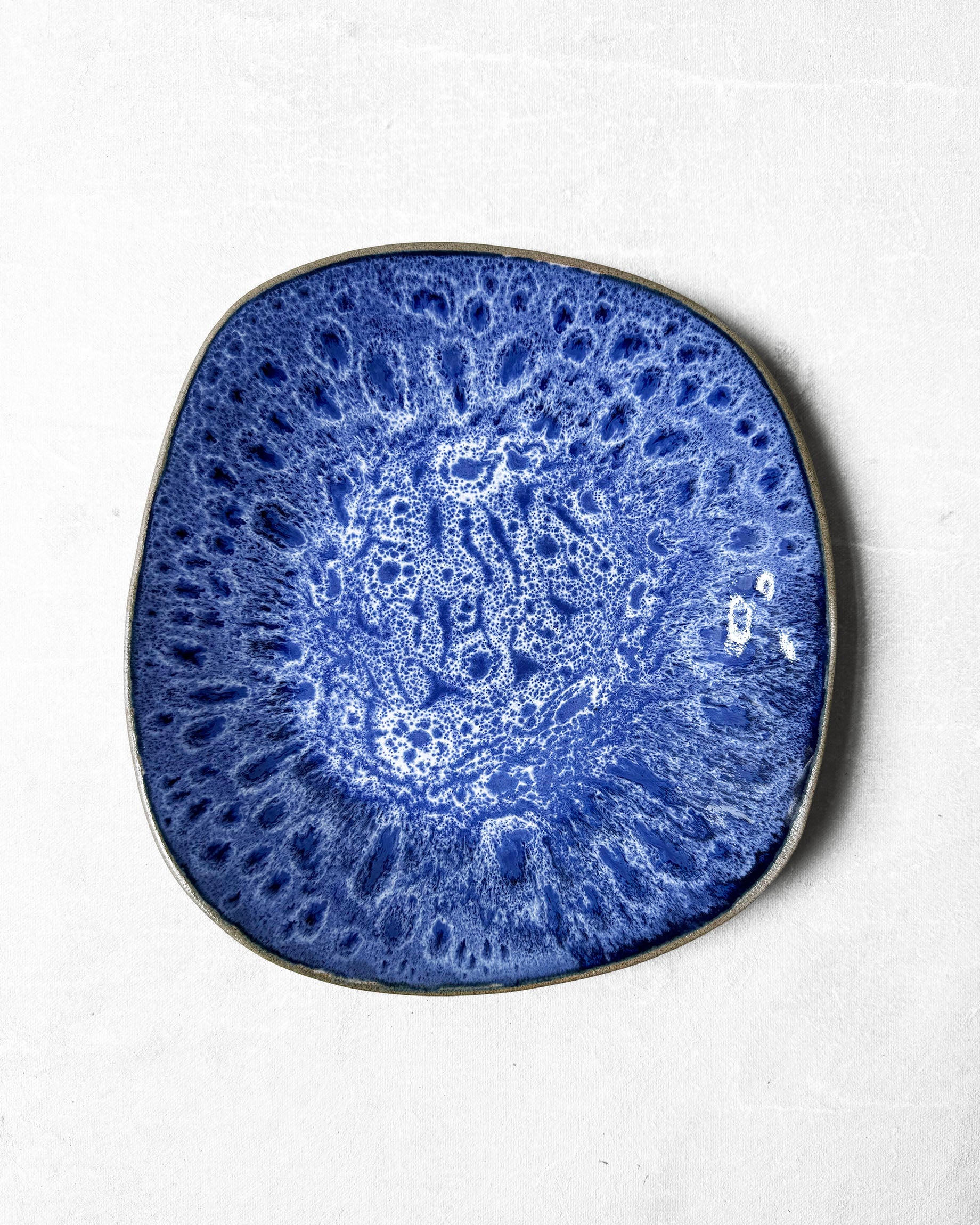 Everyday Plate in Blue Hydrangea