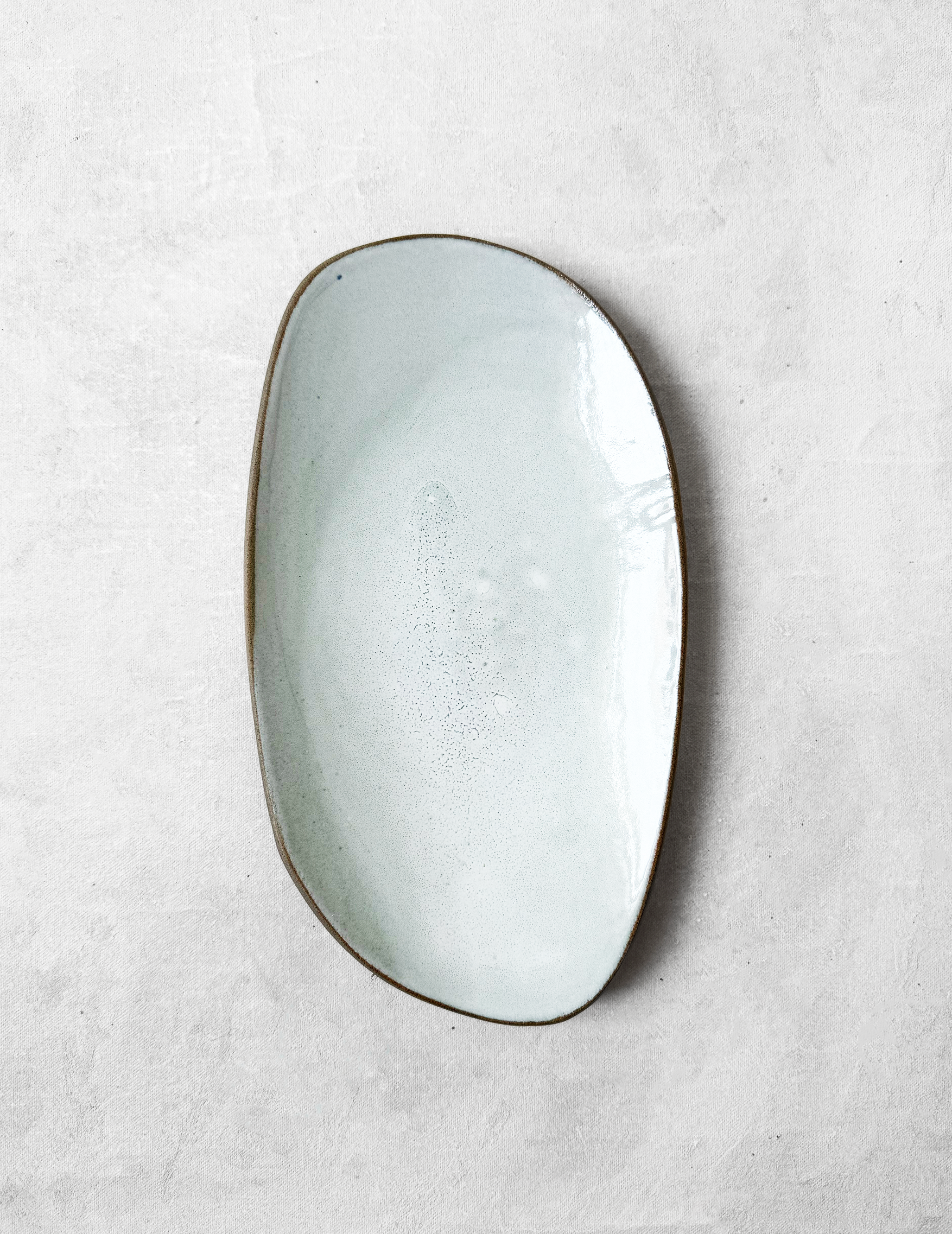 Small Serving Platter in Sage