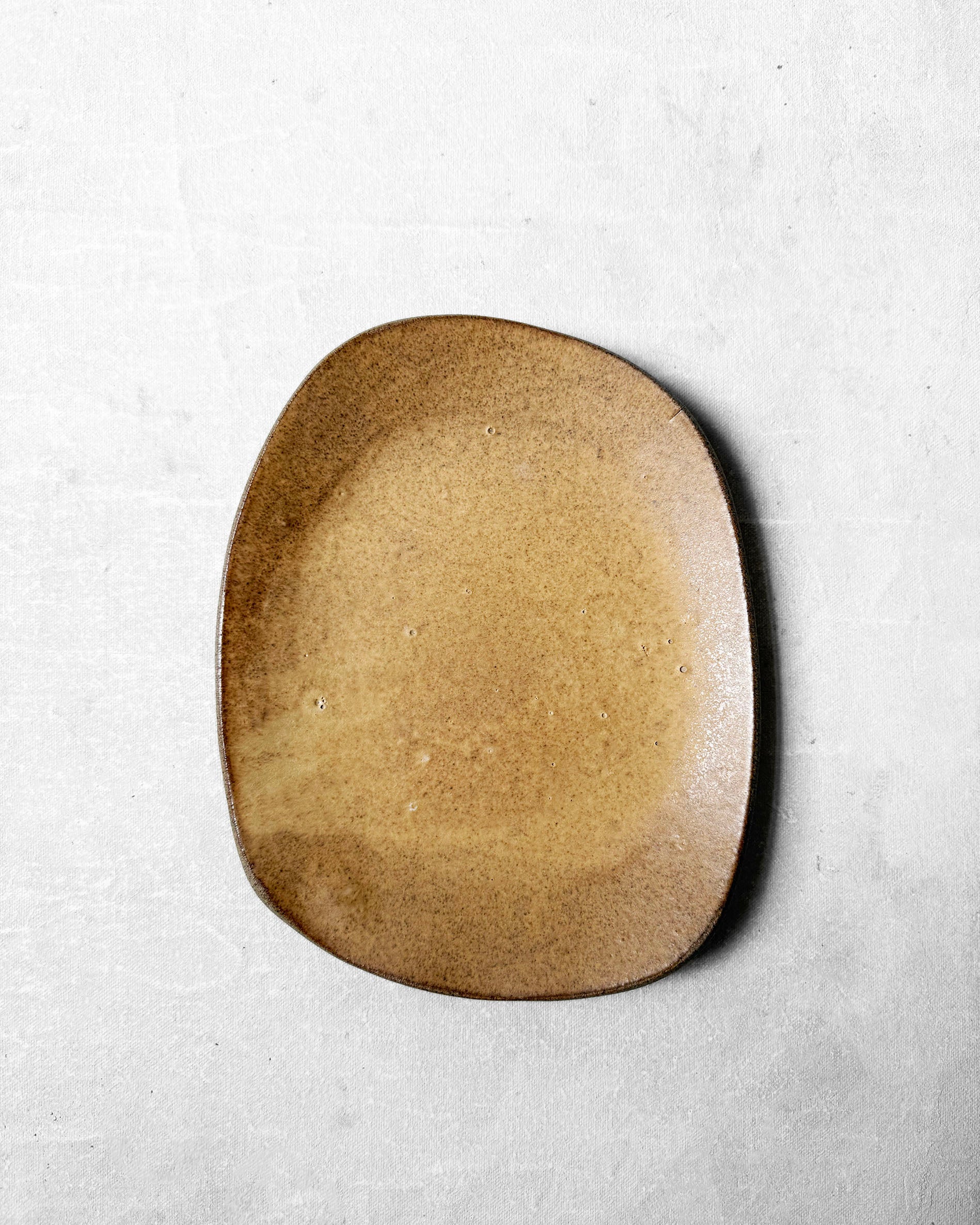 Dessert Plate in Matte Honey
