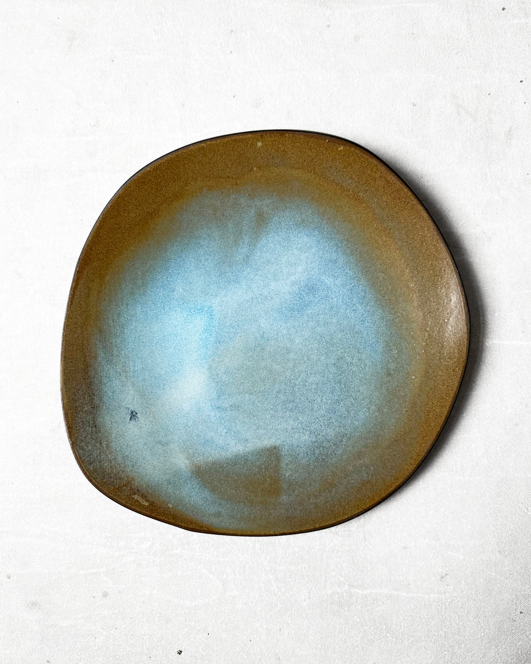 Dinner Plate in Rusty Sky