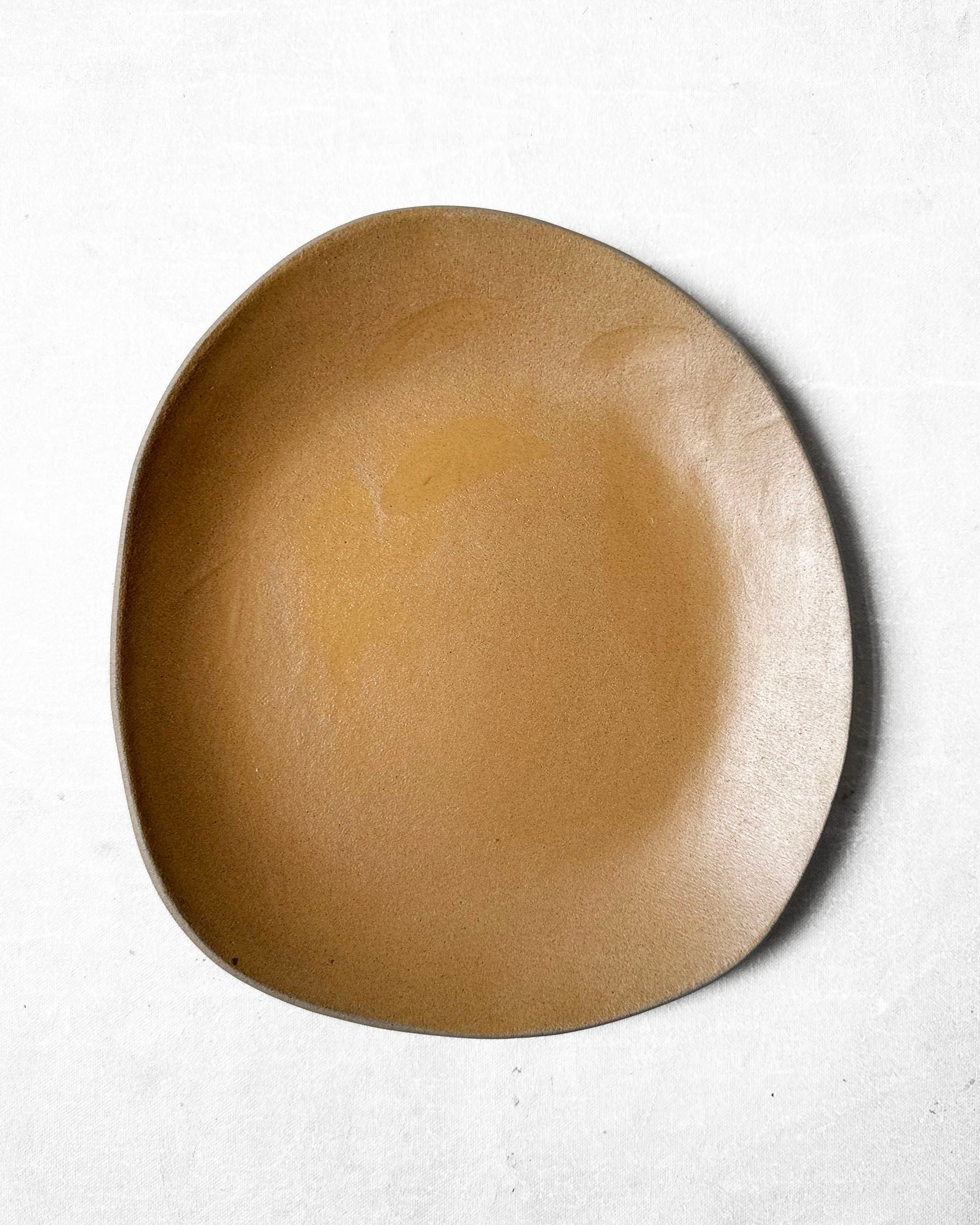 Dinner Plate in Matte Amber