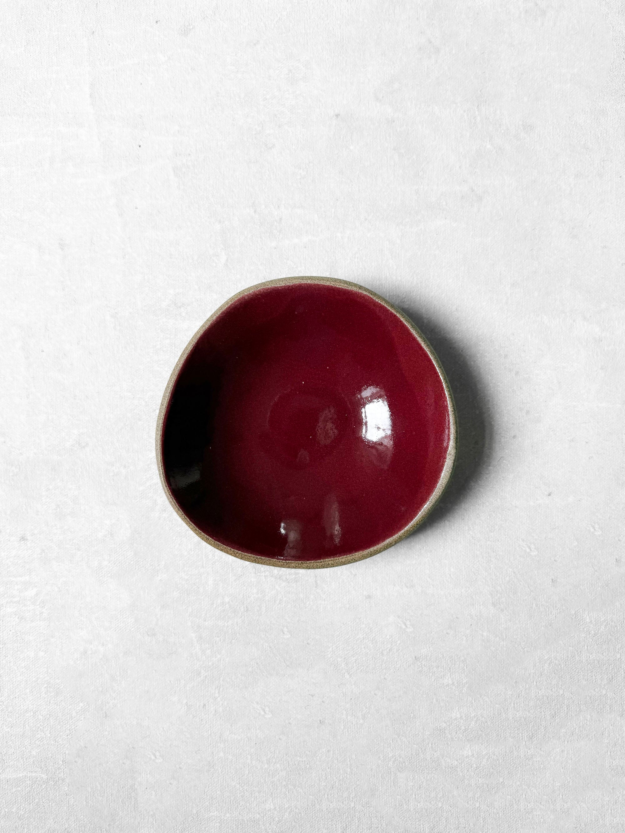 Tapas Bowl in Cherry Red