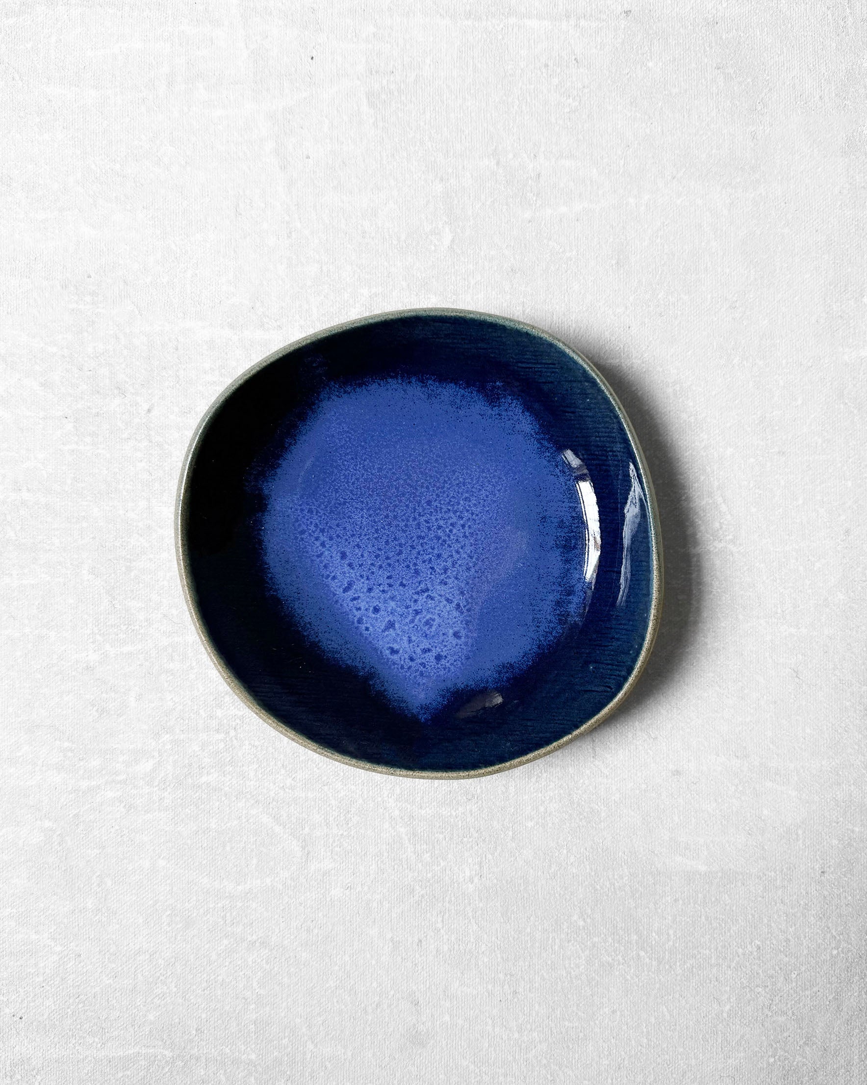 Tapas Plate in Electric Blue
