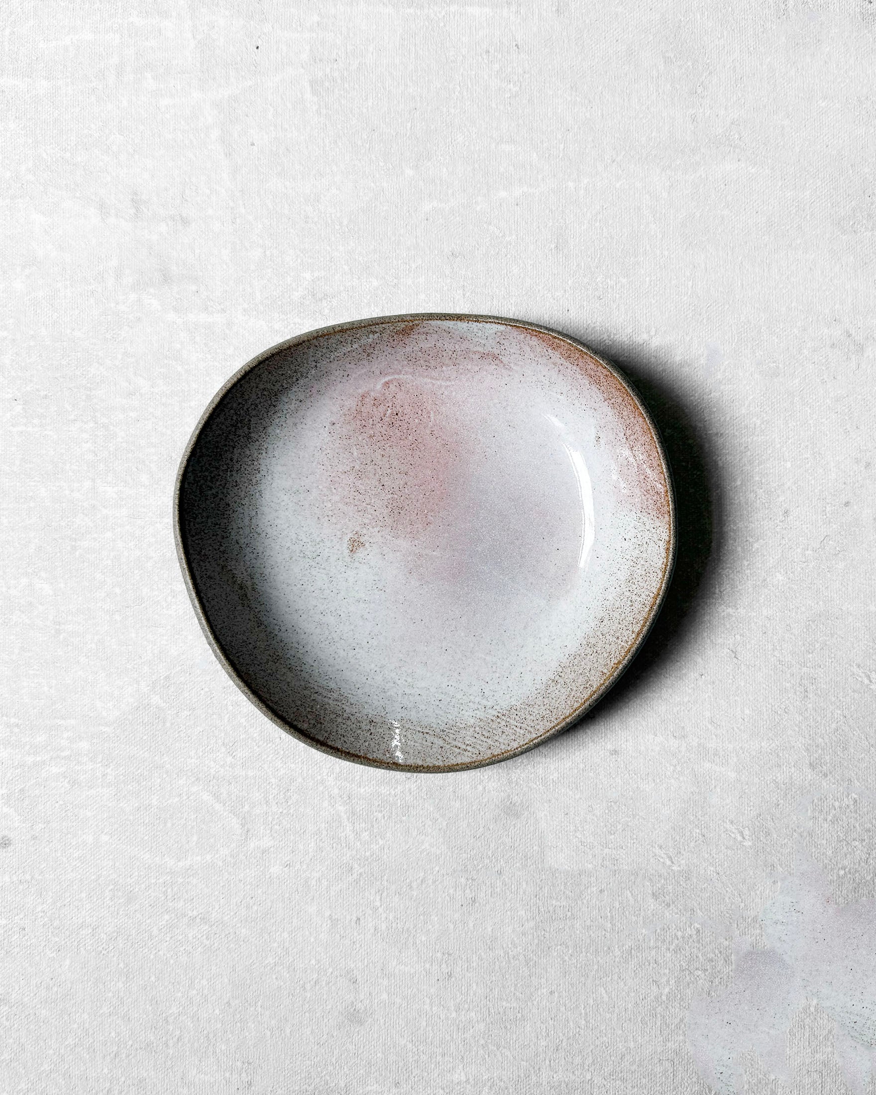 Tapas Plate in Rose Aquarelle