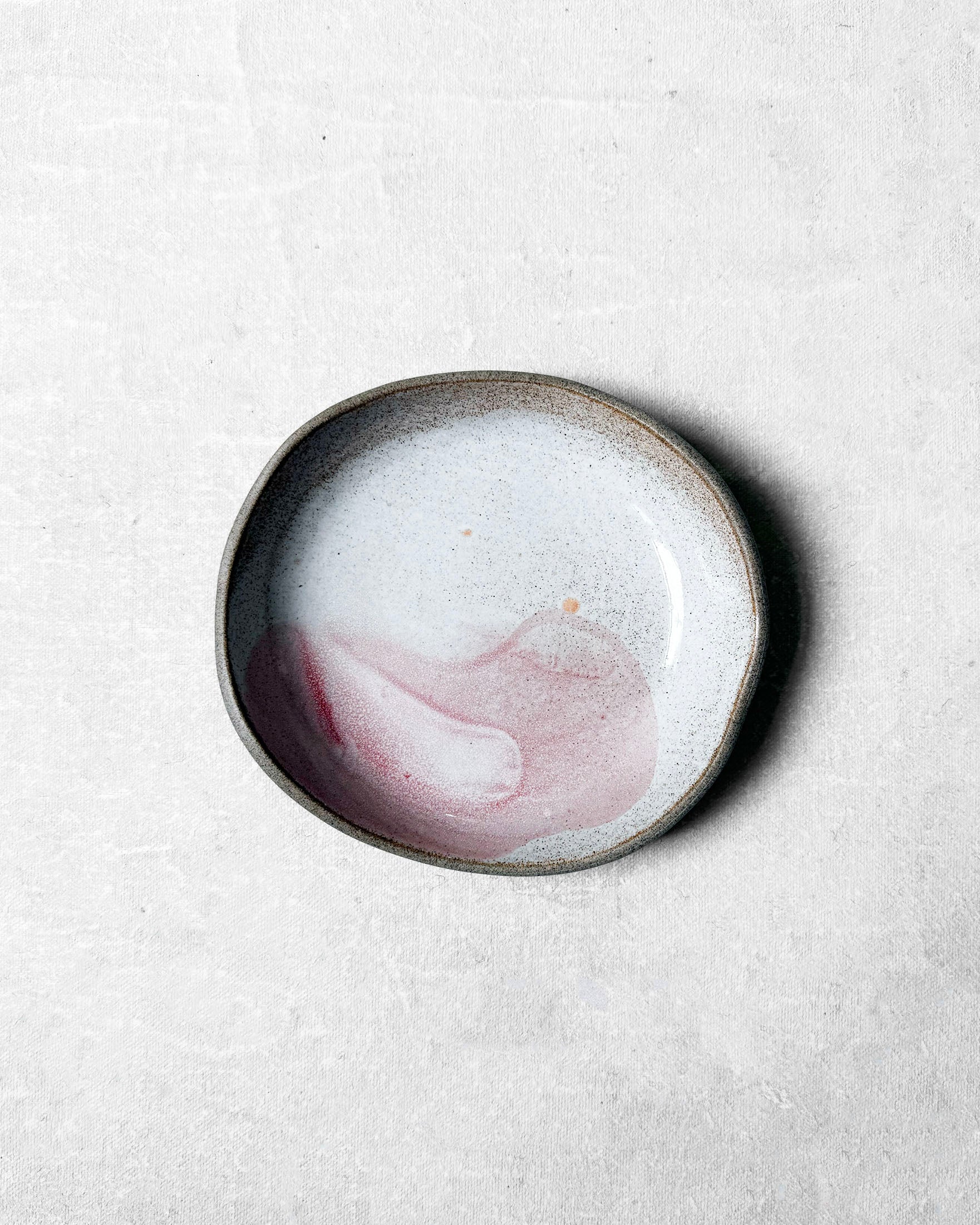 Tapas Plate in Rose Aquarelle