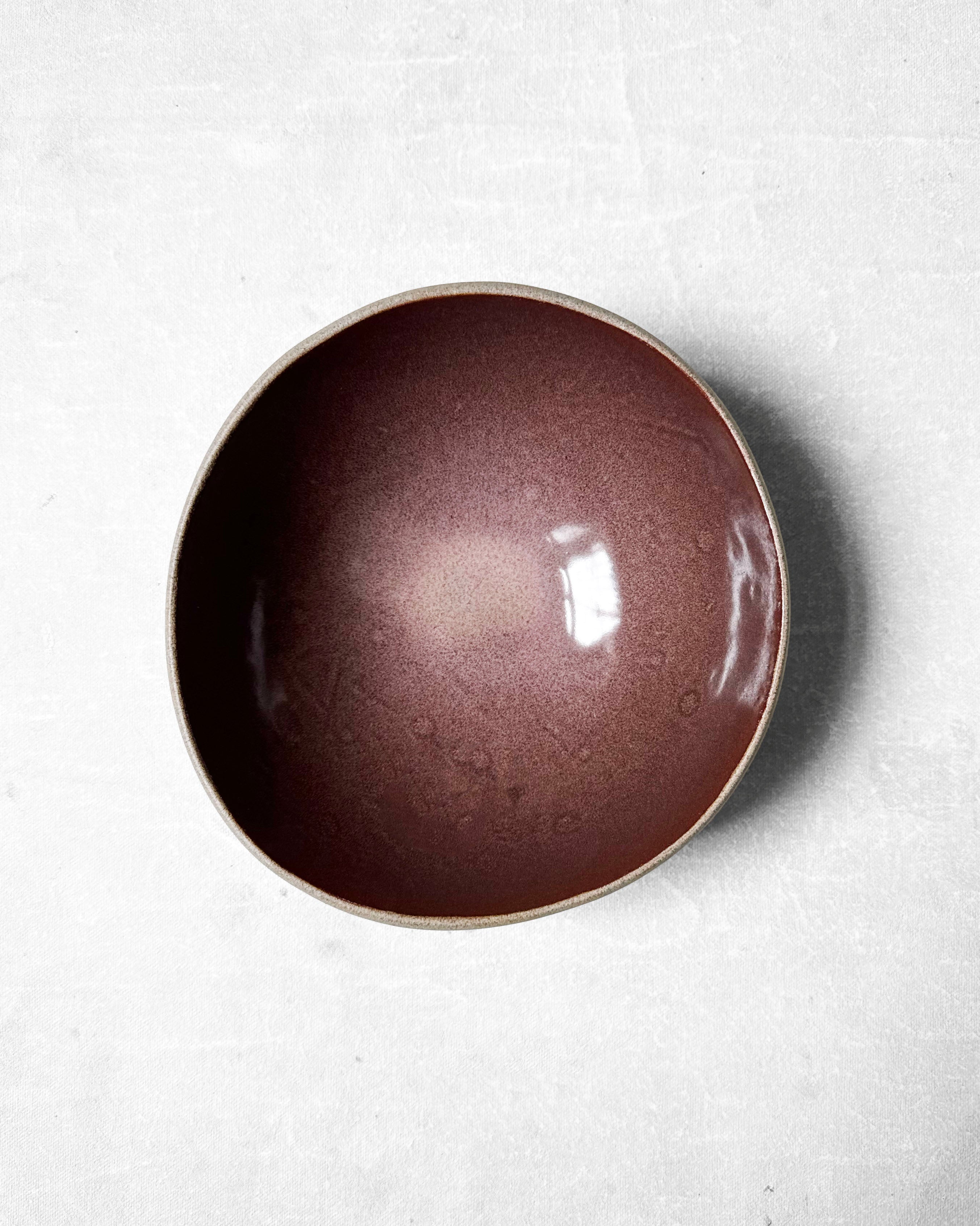 Breakfast Bowl in Deep Plum