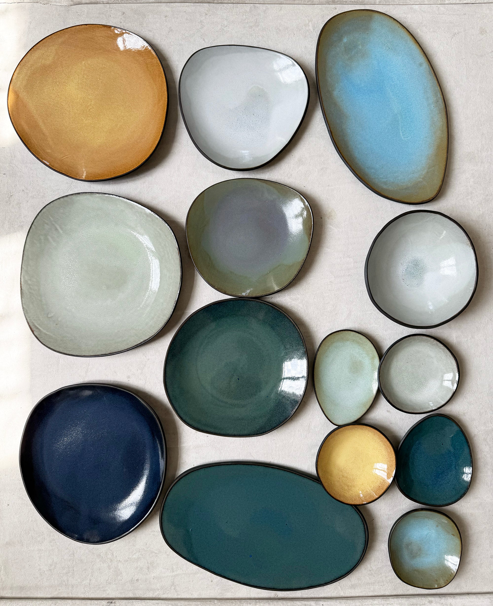 Tapas Bowl in Translucent Turquoise