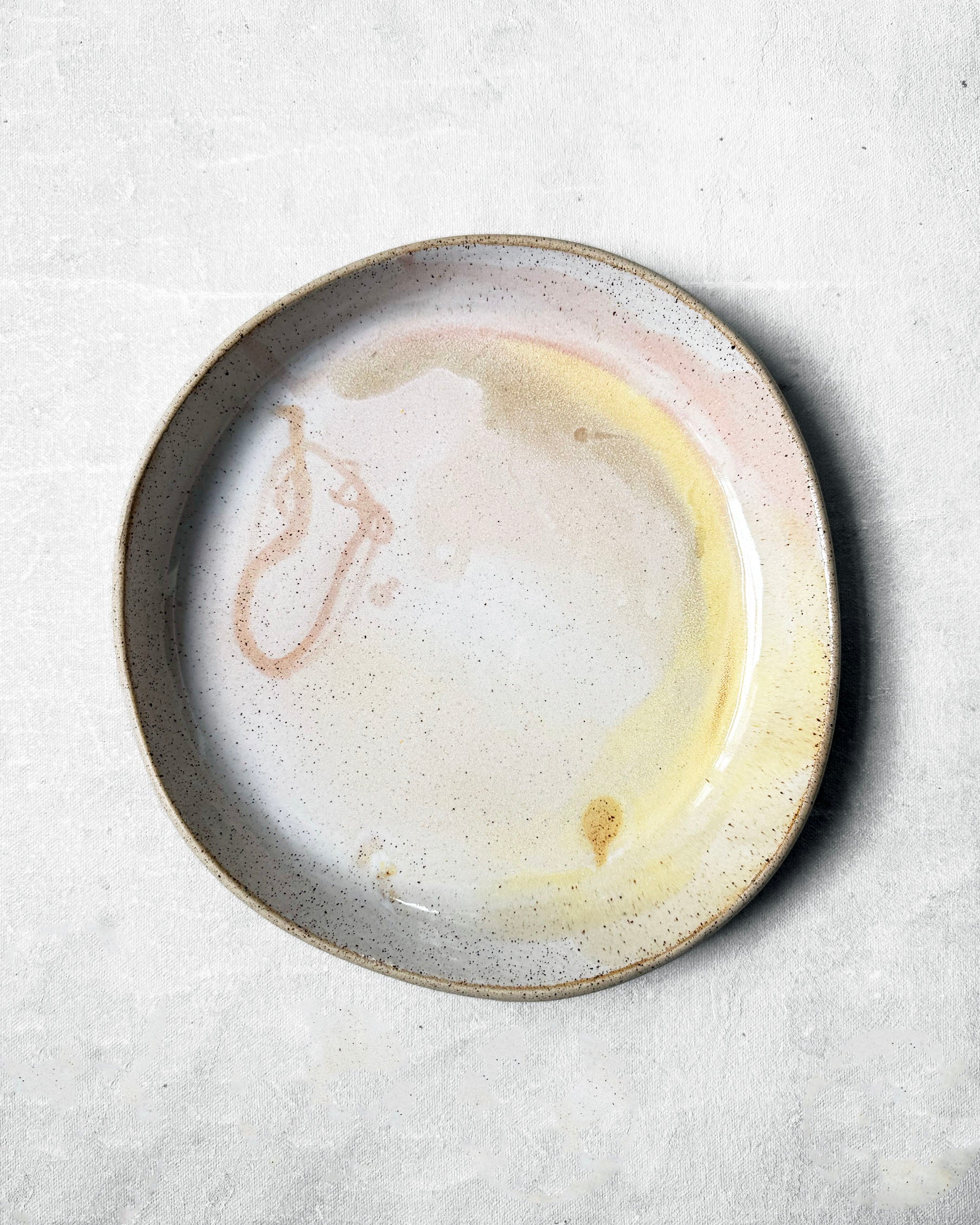 Everyday Plate in Pastel Aquarelle