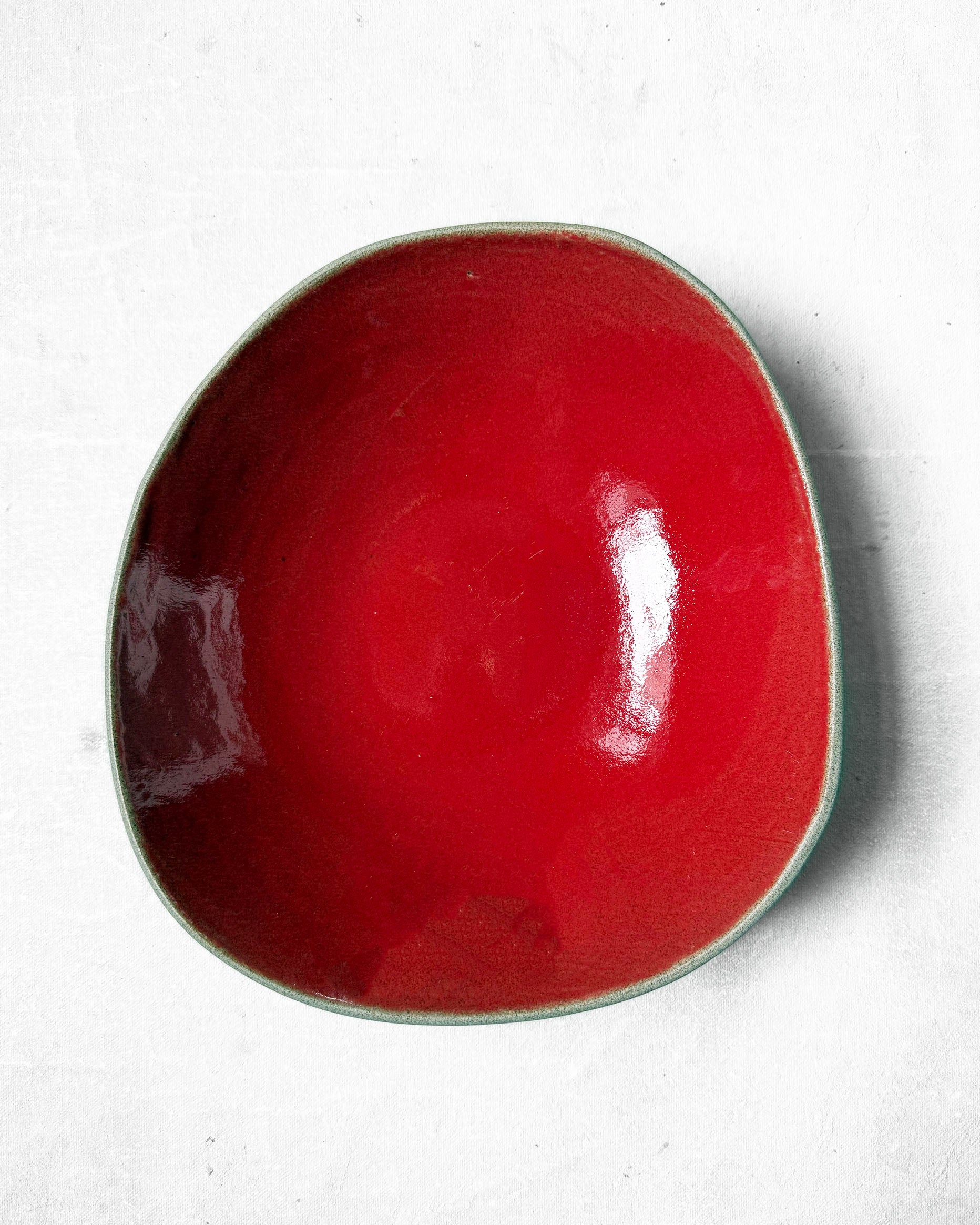 Pasta Bowl in Signal Red