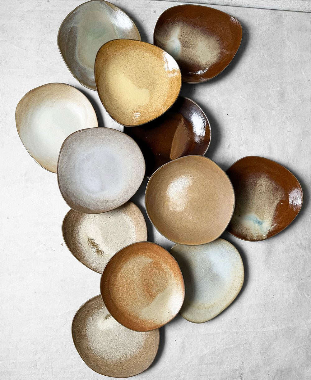 Dessert Plate in Matte Cinnamon