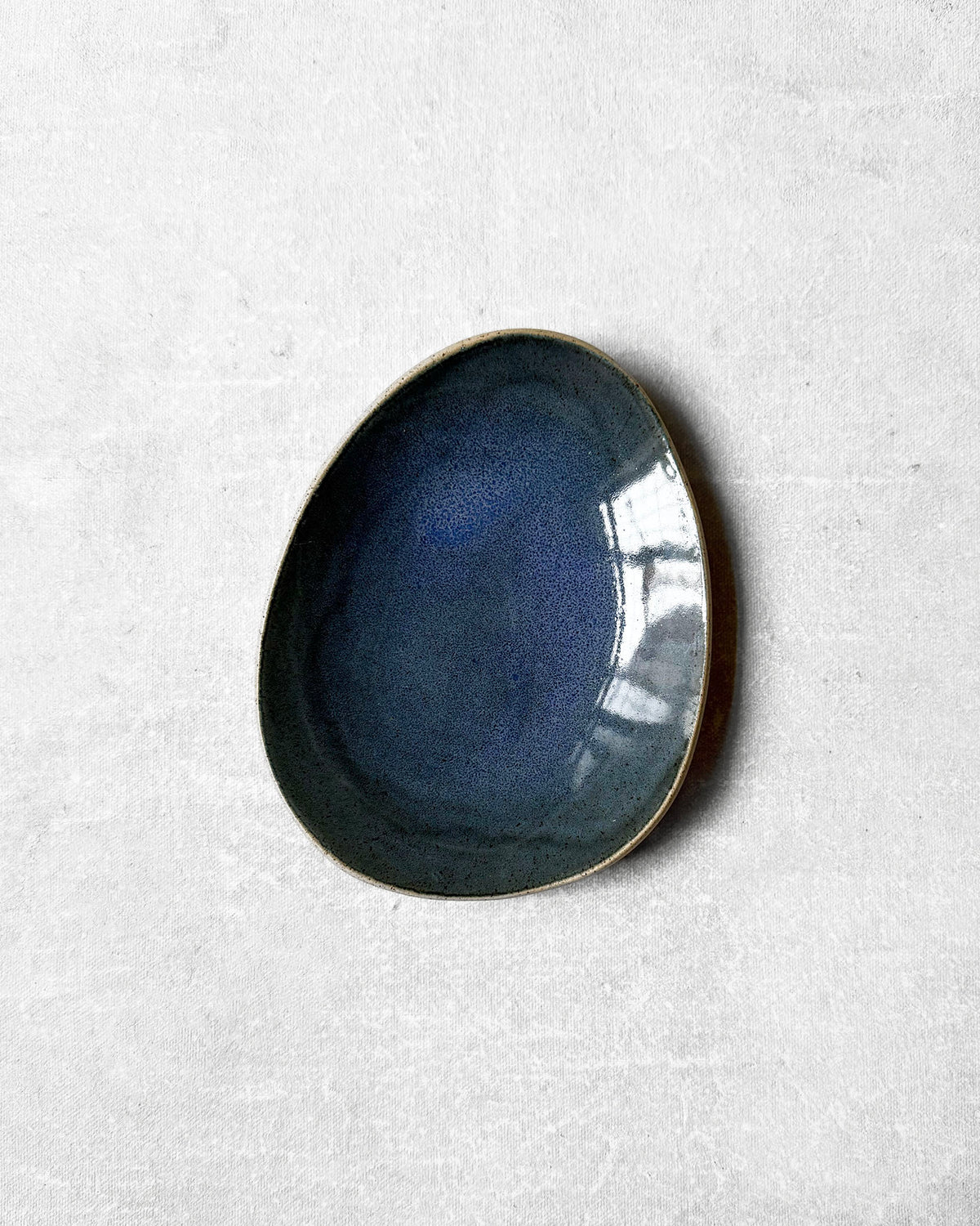 Tapas Plate in Blue Noir