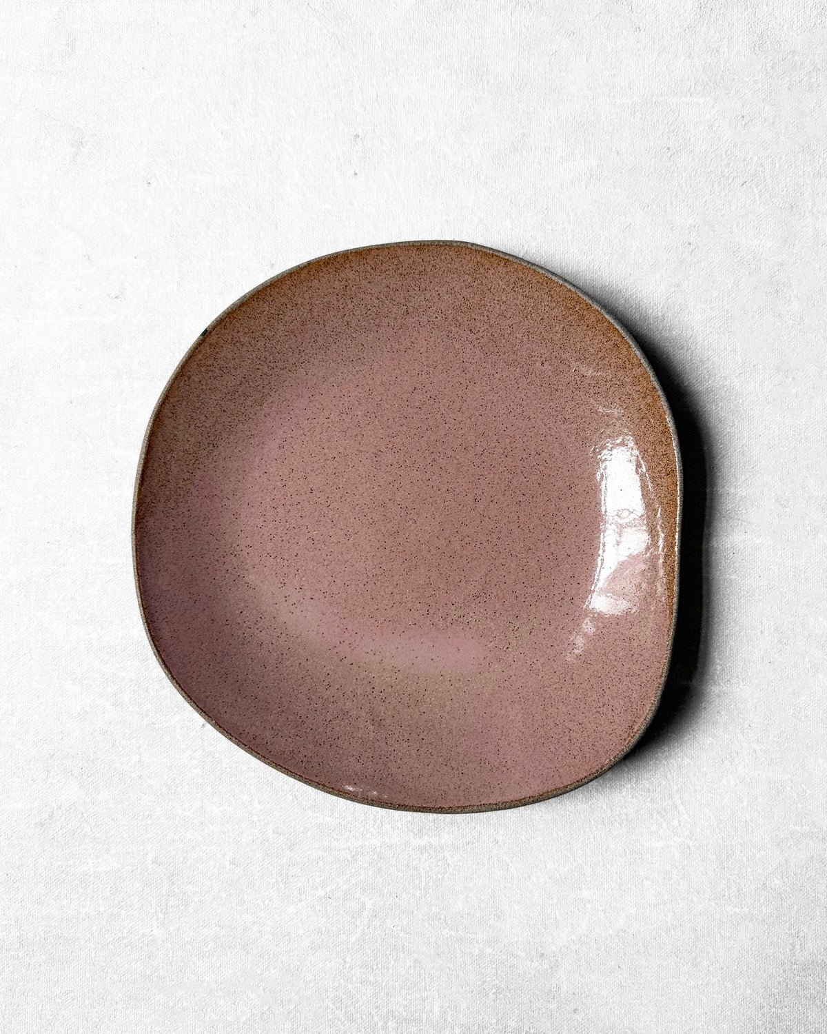 Dessert Plate in Moody Pink