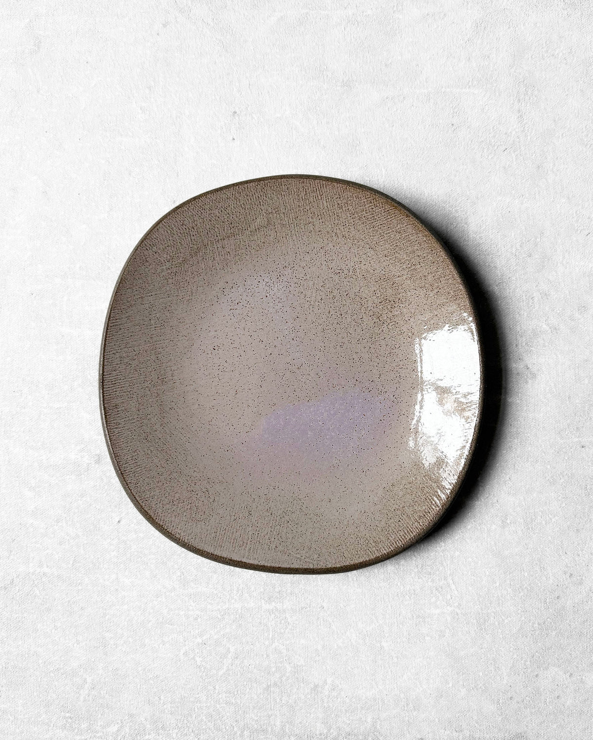 Dessert Plate in Mauve