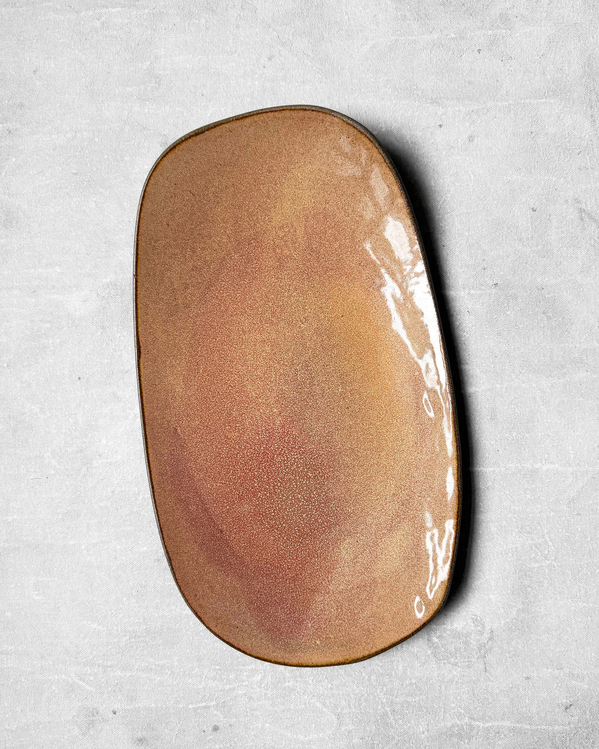 Medium Serving Platter in Desert Blush