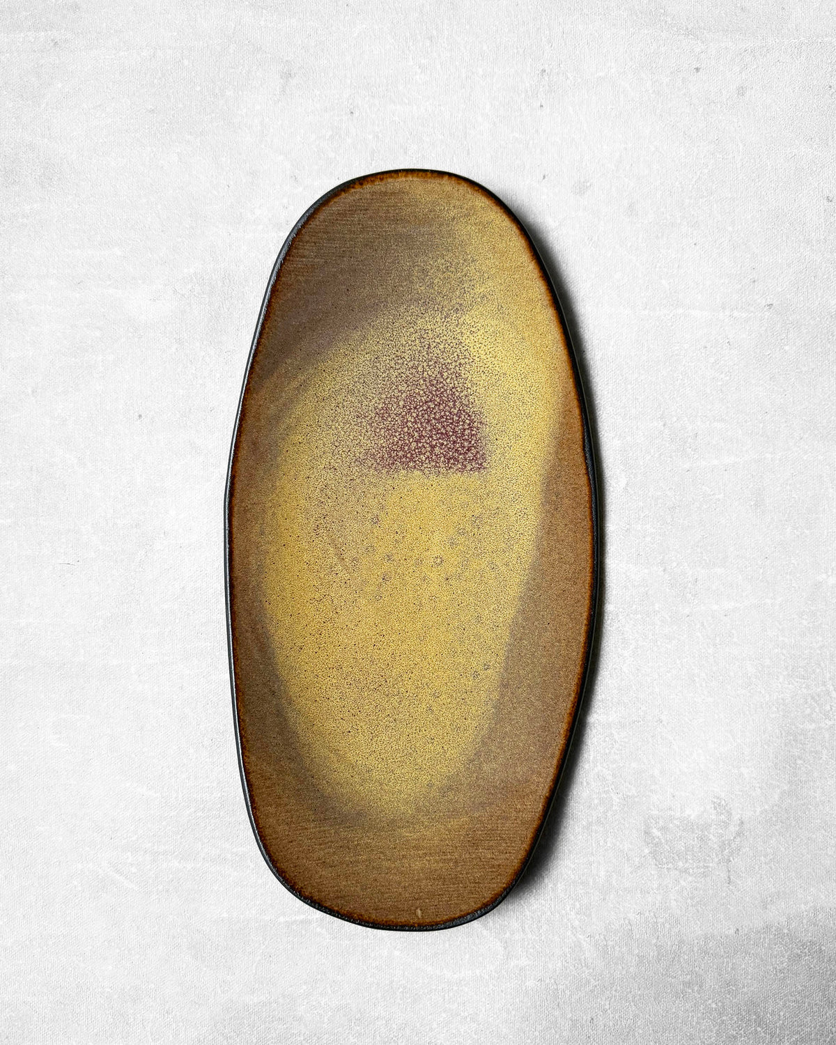 Small Serving Platter in October Yellow