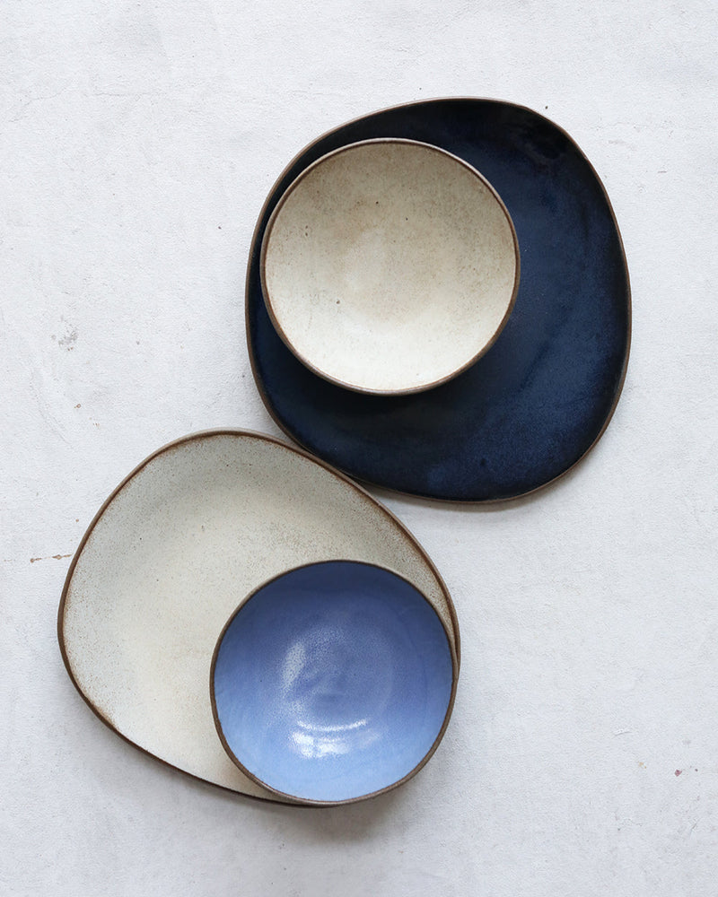 Plate + Bowl Set for Two